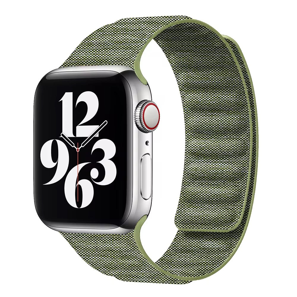 Magnetic Nylon Sports Strap for Apple Watch